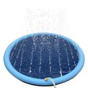 Ver imagem 1 de Piscina Tapete Infantil Criança Pet Chafariz Inflavel Agua Verao Sol Dias Quentes Jardim Praia Quint