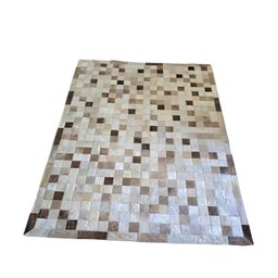 Tapete de Couro Natural Premium Champanhe 2,00 X 1,50 M - 1