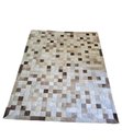 Ver imagem 2 de Tapete de Couro Natural Premium Bege Champanhe 2,00 X 1,50 M
