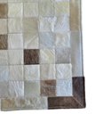 Ver imagem 3 de Tapete de Couro Natural Premium Bege Champanhe 2,00 X 1,50 M