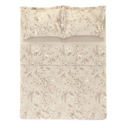 Jogo de Cama King Karsten 180 Fios Percal 100% Algodão Claire - 2 Jogo de Cama King Karsten 180 Fios Percal 100% Algodão Claire - 2