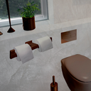 Ver imagem 6 de Papeleira Dupla Inox Corten - Kromus RT0313C