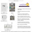 Ver imagem 3 de Quarto Infantil Completo com Berço 3 em 1 para Colchão 130x60cm Multimóveis Mp4383 Branco