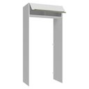 Ver imagem 5 de Porta-Geladeira 103 cm 1 Porta Basculante Branco Veludo Lux Madesa Branco