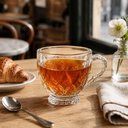 Ver imagem 6 de Jogo 12 Xícaras 200ml de Vidro Chá Café Lyor Lile Mesa Posta