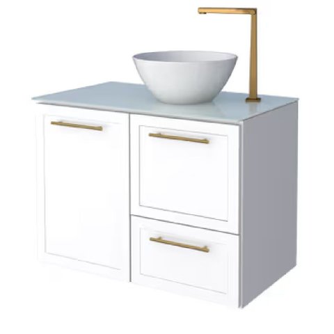 Armário Banheiro 80cm Jambo Branco - P102852 - Cozimax Armario Banheiro 80cm Jambio Branco - P102852