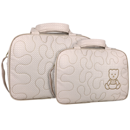 Kit Bolsas Maternidade Mave Baby Ursinho Bege - 1