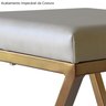 Banqueta Alta Industrial Cozinha Bar Balcão Bistro Zenite com Encosto Metalon Cobre 75cm - 5