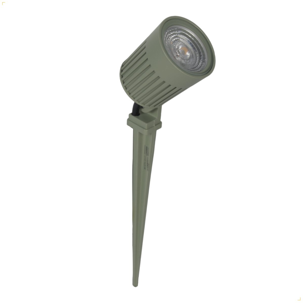 Espeto P/ Jardim Refletor Led 6w Interlight Verde Salvia