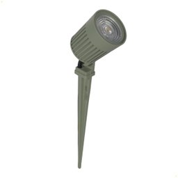 Espeto P/ Jardim Refletor Led 6w Interlight Verde Salvia - 1