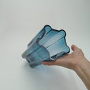 Ver imagem 7 de Vaso Decorativo Enfeite Casa Planta Home&co Vidro 23x12x12cm Azul