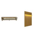 Ver imagem 2 de Rack com Painel Ripado para TV até 70 Polegadas com LED MDF 177CMX218CM Duo e London Olivar Móveis