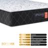 Cama Box Premiere D33 Casal Bip. Bege Suede Serra Negra - 2