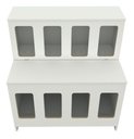 Ver imagem 2 de Expositor de Ração Pet Box 8 Divisões (cães, Gatos, Pet) Vetorial Móveis