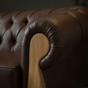 Ver imagem 7 de Sofá Living Capitone 2 Lugares Milano 188 cm Pes Madeira Courino Tcs 721 Moll