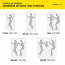 Ver imagem 3 de Cabeceira King Size Maísa 195cm C/ Frame Linho Cinza