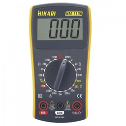 Multímetro Digital Hikari Hm1100 Amarelo/cinza - 1