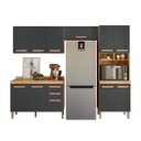 Ver imagem 1 de Conjunto de Cozinha Ayla Modulado com 11 Portas e 2 Gavetas