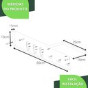 Ver imagem 5 de Porta Chaves De Parede Porta Chaveiro Organizador M.P.G.P