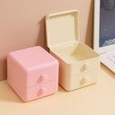 Ver imagem 3 de Mini Gaveta de Armazenamento Organizadora - Rosa