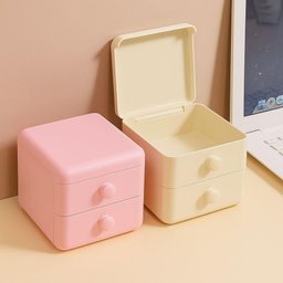 Mini Gaveta de Armazenamento Organizadora - Rosa - 3