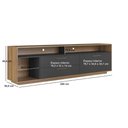 Ver imagem 4 de Rack para Tv até 75 Polegadas com Iluminação Led Reims Grafite