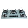 Cooktop Gás 5 Bocas Chama Tripla 127/220 Marmorizado - 1