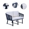 CONJUNTO DE ÁREA ELOA + MESA DE CENTRO CHAMPANHEIRA - 2