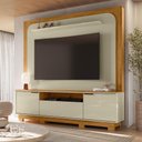 Ver imagem 1 de Home Theater Nilo 10 Pés 200cm MDP com Gaveta Telescópica Cumaru e Opa Pallazio