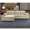 Ver imagem 1 de Sofá 3 Lugares com Chaise Clássico Invertido 