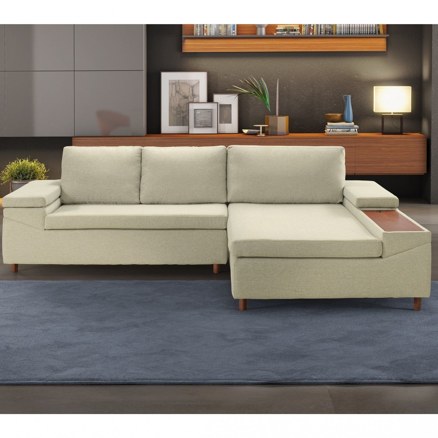 【hidekichi】MADEIRA SOFA PU Sofá 3 Lugares 83cm Clássico Pés Madeira | MadeiraMadeira