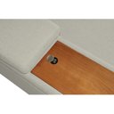 Ver imagem 4 de Sofá 3 Lugares com Chaise e Entrada USB Clássico Invertido 