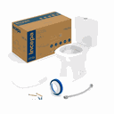 Ver imagem 3 de Kit Bacia Sanitária com Caixa Acoplada Thema Plus 3/6 Litros - Incepa