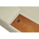 Ver imagem 4 de Sofá 3 Lugares com Chaise e Entrada USB Clássico Invertido