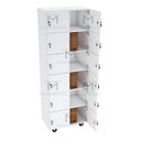 Ver imagem 4 de ARMÁRIO ESCANINHO 12 PORTAS CHAVE RODÍZIO M488.B ORGANIZADOR MUNDI MOVEIS