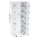 Ver imagem 2 de ARMÁRIO ESCANINHO 12 PORTAS CHAVE RODÍZIO M488.B ORGANIZADOR MUNDI MOVEIS
