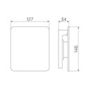 Ver imagem 2 de Acabamento para Válvula de Descarga Docol Flat 9317CE Ônix