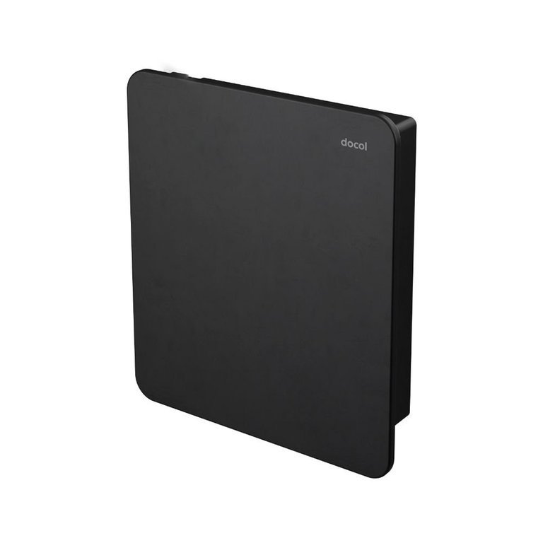 Acabamento para Válvula de Descarga Docol Flat 9317CE Ônix