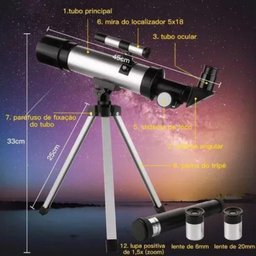 Telescópio Astronômico de Alta Ampliação - 6