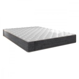 Colchão Casal Portobel Tokio Molas Ensacadas 138x188x20 Cinza Com Branco  - 1