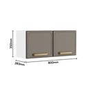 Ver imagem 2 de Cozinha Completa Aço sem Tampo 14 Portas Essência Bertolini