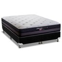 Ver imagem 1 de Cama Box Crc King +Colchão Molas Bonnel Málaga Herval 193x203