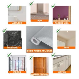 Papel de Parede Adesivo Lavavel Texturizado Linho Verde Forte 5m Open Star 32974 - 3
