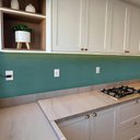 Ver imagem 7 de Papel de Parede Adesivo Lavavel Texturizado Linho Verde Forte 500x60cm