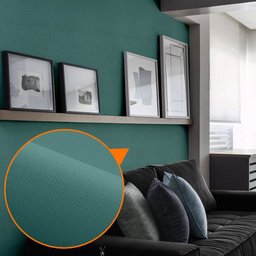 Papel de Parede Adesivo Lavavel Texturizado Linho Verde Forte 500x60cm - 8