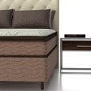 Ver mais imagens de Conjunto Box Mola Ensacada Probel Passione Bambu Casal 138x52cm