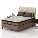 Ver imagem 1 de Conjunto Box Mola Ensacada Probel Passione Bambu Casal 138x52cm