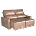 Ver imagem 2 de Sofá 2 Lugares 1,76m Retrátil e Reclinável Lyon Bom Pastor
