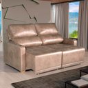 Ver imagem 1 de Sofá 2 Lugares 1,76m Retrátil e Reclinável Lyon Bom Pastor