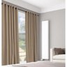 Cortina Blackout Tecido 3,00x2,70 Para Varão Simples:Avelã - 1